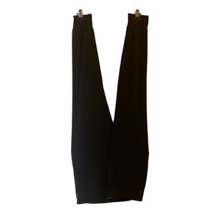 Tapered black work pants size S